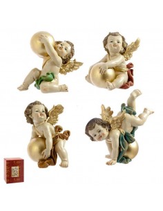 dinámica cantidad literalmente Figuras de Ángeles celestiales hechas en resina y cerámica
