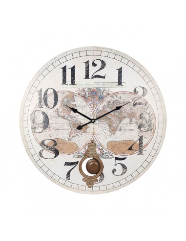 Reloj mundo 58cm.